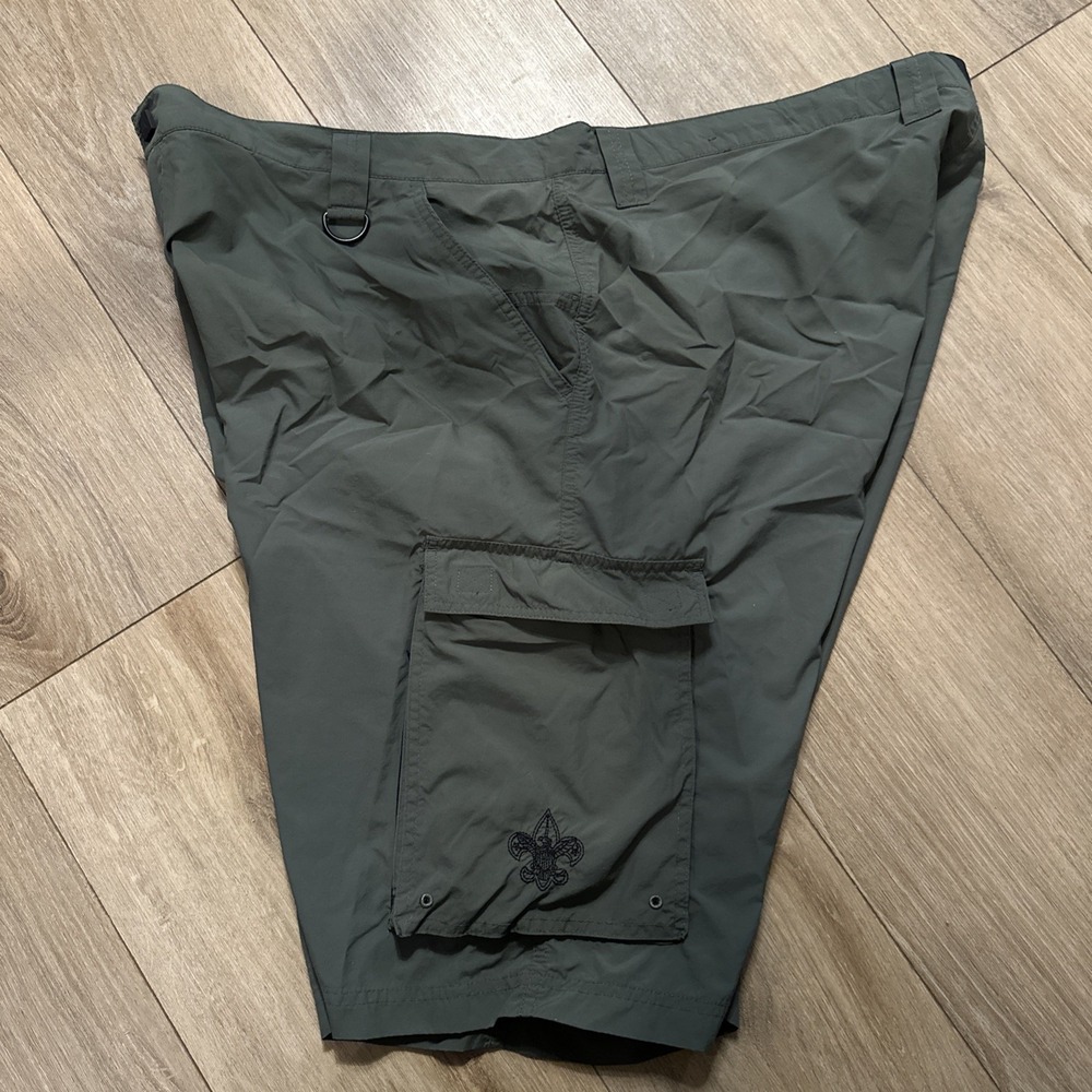 Boy Scouts of America Centennial Uniform Short Olive Green Men XXL Supplex Cargo